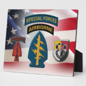 第3次特殊部隊(空挺部隊) フォトプラーク (側面)