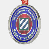 第3歩兵師団クリスマス記念オーナメント メタルオーナメント (左)