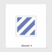 第3歩兵師団バッジ シール (シート)