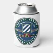 第3歩兵師団砂嵐 缶クーラー (缶裏面)