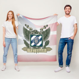 第3歩兵師団退役軍人 フリースブランケット