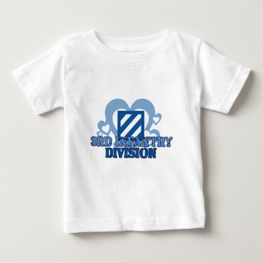 第3歩兵師団 ベビーTシャツ (正面)
