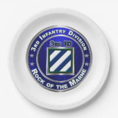 第3歩兵師団 ペーパープレート (正面)