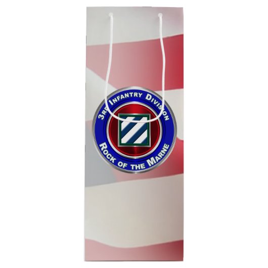 第3歩兵師団「マルネの岩」 ワインギフトバッグ (正面)