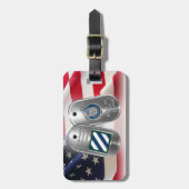 第3歩兵師団 ラゲッジタグ (正面縦)