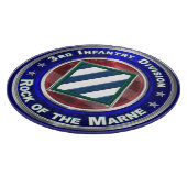 第3歩兵師団「ロック・オブ・ザ・マーン」 カッティングボード (角)