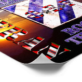 第3歩兵師団OEF退役軍人 ポスター (角)