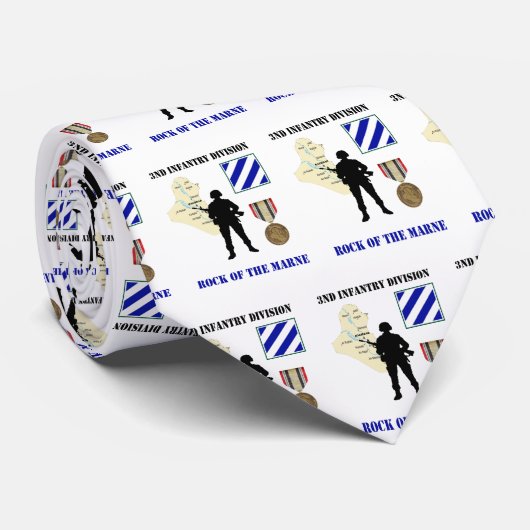 第3歩兵部隊のイラク戦争の獣医のタイ ネクタイ (ロール)