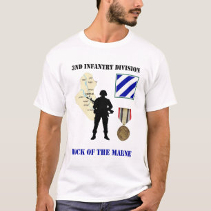 第3歩兵部隊のイラク戦争の獣医のワイシャツ Tシャツ