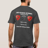 第3海兵師団 Tシャツ (裏面)