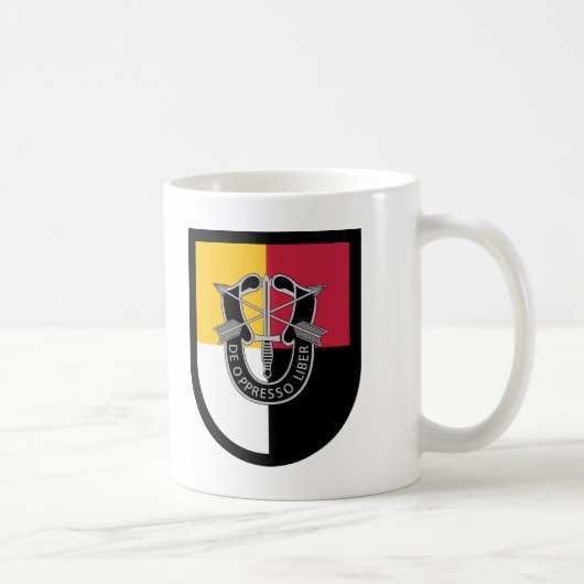 第3特殊部隊のグループのフラッシュ コーヒーマグカップ (右)