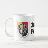 第3特殊部隊のグループのマグ コーヒーマグカップ (左)