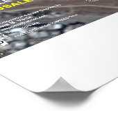 第3神殿の輪郭 ポスター (角)