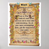 第3章5-6節の主への信頼 ポスター (正面)