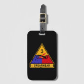 第3装甲師団グランジ砲 ラゲッジタグ (正面縦)