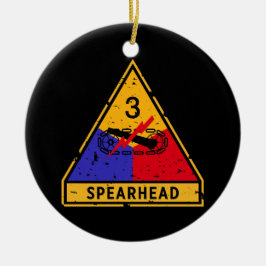 第3装甲師団 – 米国軍隊「グランジ」 セラミックオーナメント