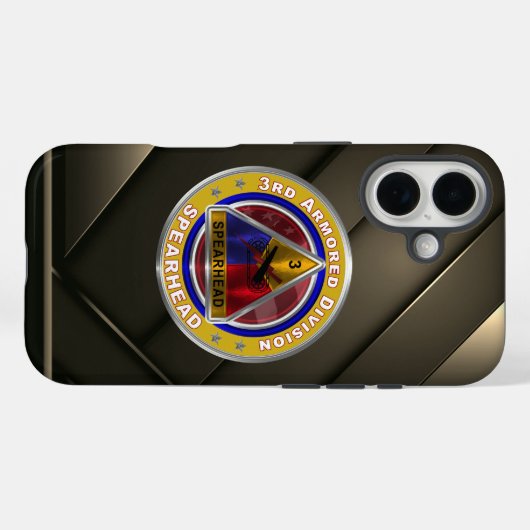 第3装甲師団 Case-Mate iPhoneケース (裏面 (横))