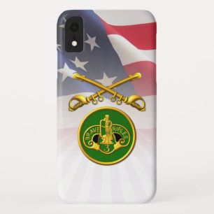 第3装甲騎兵連隊パッチ&サバー iPhone XRケース