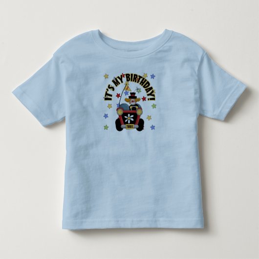 第3誕生日のピエロ トドラーTシャツ (正面)