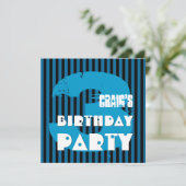 第3誕生日グランジパーティーストライプとZ03P 招待状 (スタンド正面)