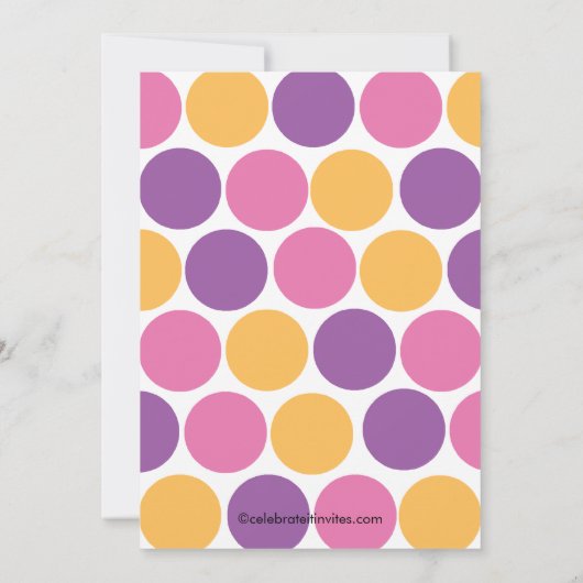 第3誕生日小さい猿の誕生日の招待状 招待状 (裏面)