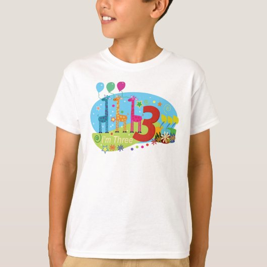 第3誕生日 Tシャツ (正面)