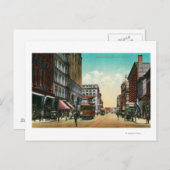 第3通り、オレゴン、ポートランド ポストカード (正面/裏面)