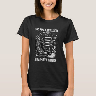第3野砲兵連隊第3装甲師団 Tシャツ