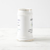 第30カスタマイズ誕生日のマグ ビールジョッキ (中央)