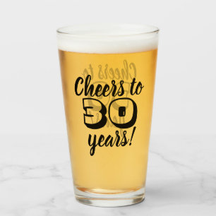 第30ビール30年のへの誕生日の応援か飲むこと タンブラーグラス
