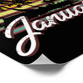 第30回バースデーギフトレトロヴィンテージ1989年1月 ポスター (角)