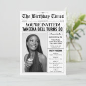 第30回バースデーニュース招待状付き シーズンカード (スタンド正面)