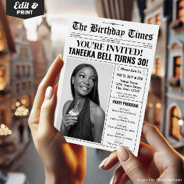 第30回バースデーニュース招待状付き シーズンカード