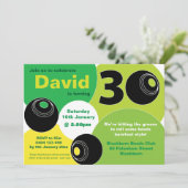 第30回ローンボウルズはだしのボーリング誕生日 招待状 (スタンド正面)