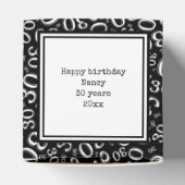 第30回写真展 – 白黒番パターン フェイバーボックス (上部)