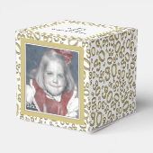 第30回写真展 – 金ゴールド/ホワイトナンバーパターン フェイバーボックス (裏面サイド)