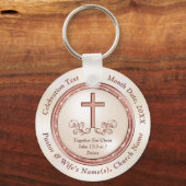 第30回教会キーチェーン牧師のための特別命令 キーホルダー (正面)