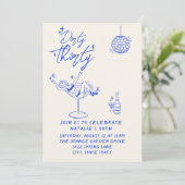 第30回沿岸水たまりのダーティ30フォト誕生日 招待状 (スタンド正面)