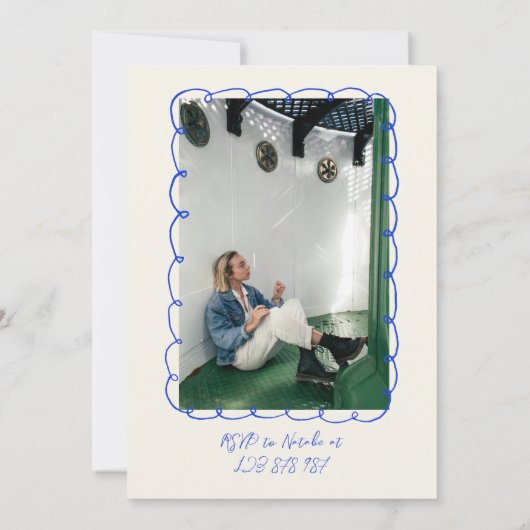 第30回沿岸水たまりのダーティ30フォト誕生日 招待状 (裏面)