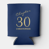 第30回生誕第30章青金ゴールド 缶クーラー (正面)