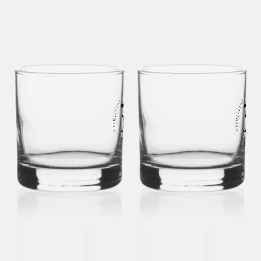 第30回真珠結婚の記念日 ウイスキーグラス (右)