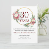 第30回真珠結婚の記念日 セーブザデート (スタンド正面)