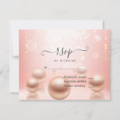 第30回真珠結婚の記念日 出欠カード (正面)