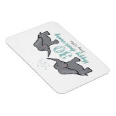 第30回真珠結婚周年象 マグネット (右側)