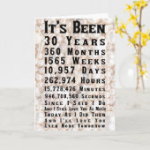 第30回真珠記念日 カード (黄色い花)