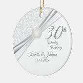 第30回真珠記念日 セラミックオーナメント (左)