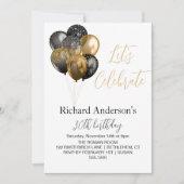 第30回祝男フェイク生誕生会 招待状 (正面)