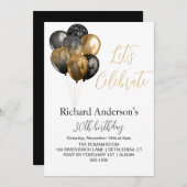 第30回祝男フェイク生誕生会 招待状 (正面/裏面)