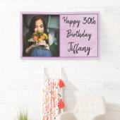 第30回紫フォトハッピーバースデー 横断幕 (インサイチュ)