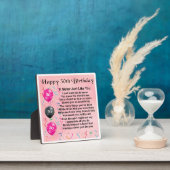 第30回誕生日姉妹詩プラーク フォトプラーク (インサイチュ)